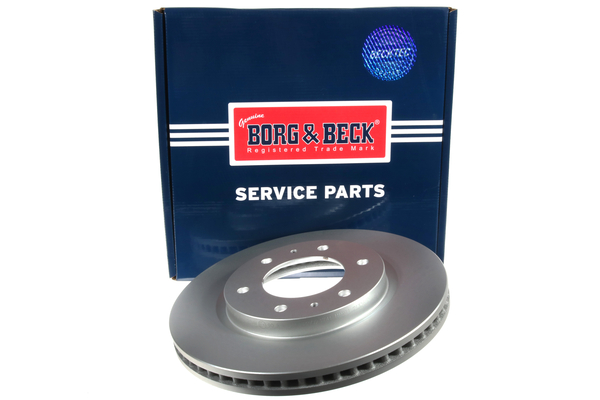 Borg & Beck BBD6256S 2x Brake Discs Pair Vented