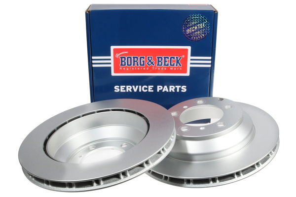 Borg & Beck BBD5631 2x Brake Discs Pair Vented