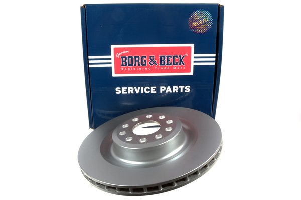 Borg & Beck BBD6261S 2x Brake Discs Pair Vented