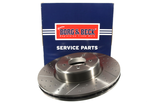 Borg & Beck BBD7007S Brake Disc Single Vented