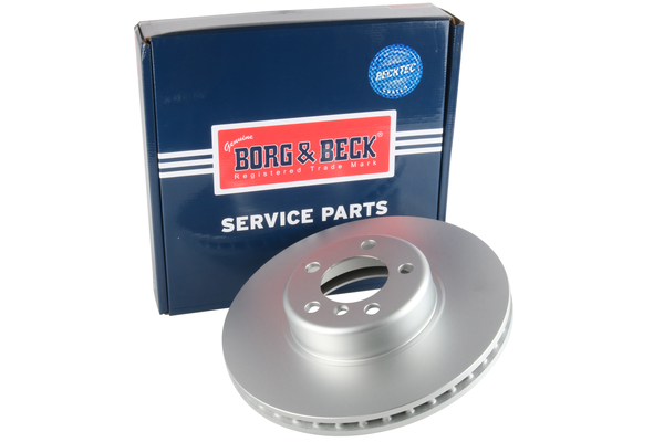 Borg & Beck BBD7011S 2x Brake Discs Pair Vented