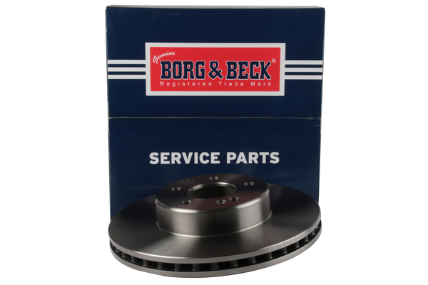 Borg & Beck BBD7020S 2x Brake Discs Pair Vented