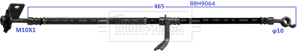 Borg & Beck BBH9064 Brake Hose