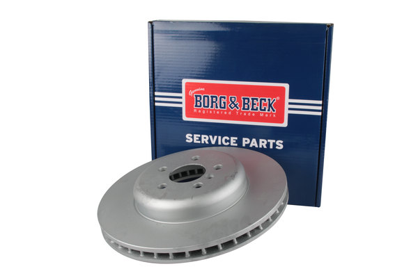 Borg & Beck BBD7030S 2x Brake Discs Pair Vented