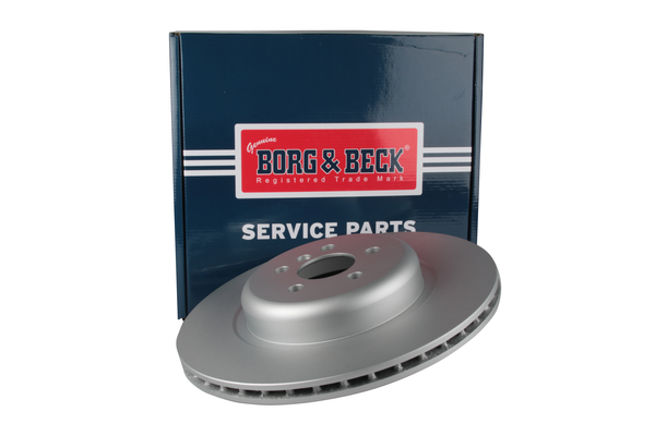 Borg & Beck BBD7033S 2x Brake Discs Pair Vented