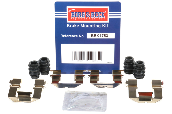 Borg & Beck BBK1753 Brake Pad Fitting Kit
