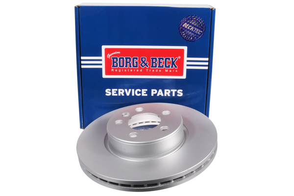 Borg & Beck BBD6303S 2x Brake Discs Pair Vented