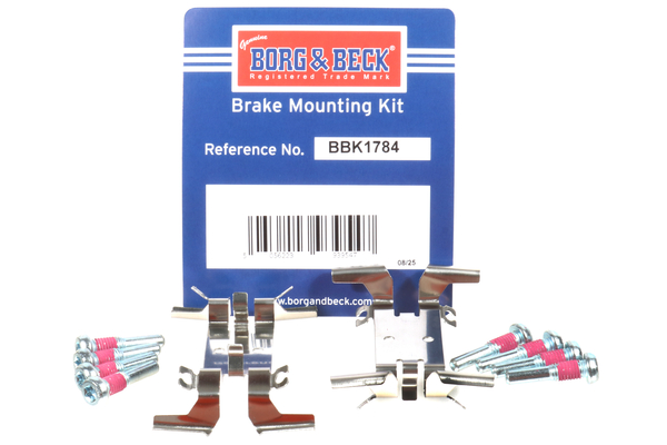 Borg & Beck BBK1784 Brake Pad Fitting Kit