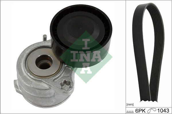 INA 529041910 Drive Belt Kit