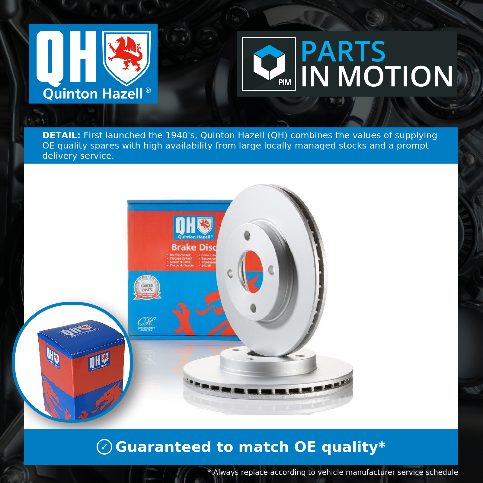 2x Brake Discs Pair Vented fits FORD FUSION 1.4 Front 02 to 12 258mm Set QH New