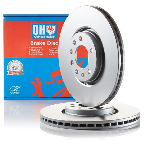 Quinton Hazell BDC5276 2x Brake Discs Pair Vented