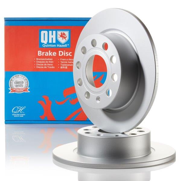 Quinton Hazell BDC5419 2x Brake Discs Pair Solid