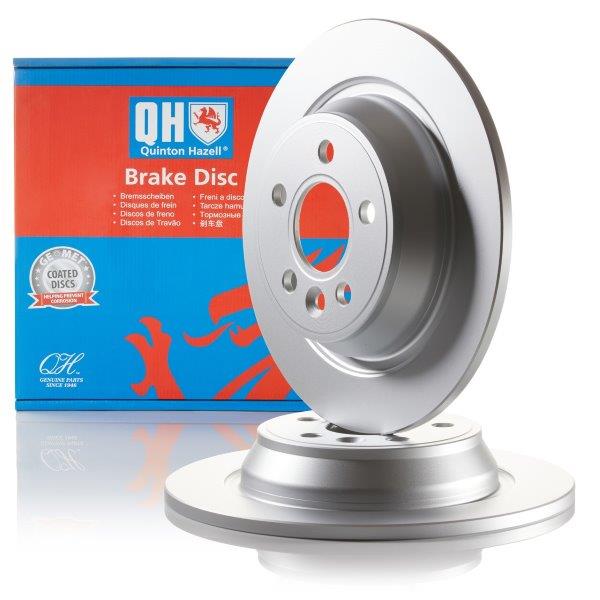 Quinton Hazell BDC5561 2x Brake Discs Pair Solid