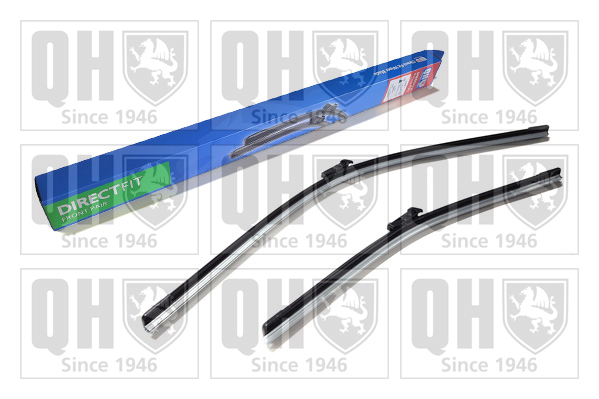 Quinton Hazell QDW110 2x Wiper Blades (Pair) Flat / Aero type