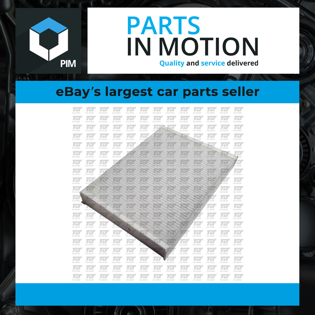 TJ Filters Pollen / Cabin Filter QFC0569 [PM2047443]