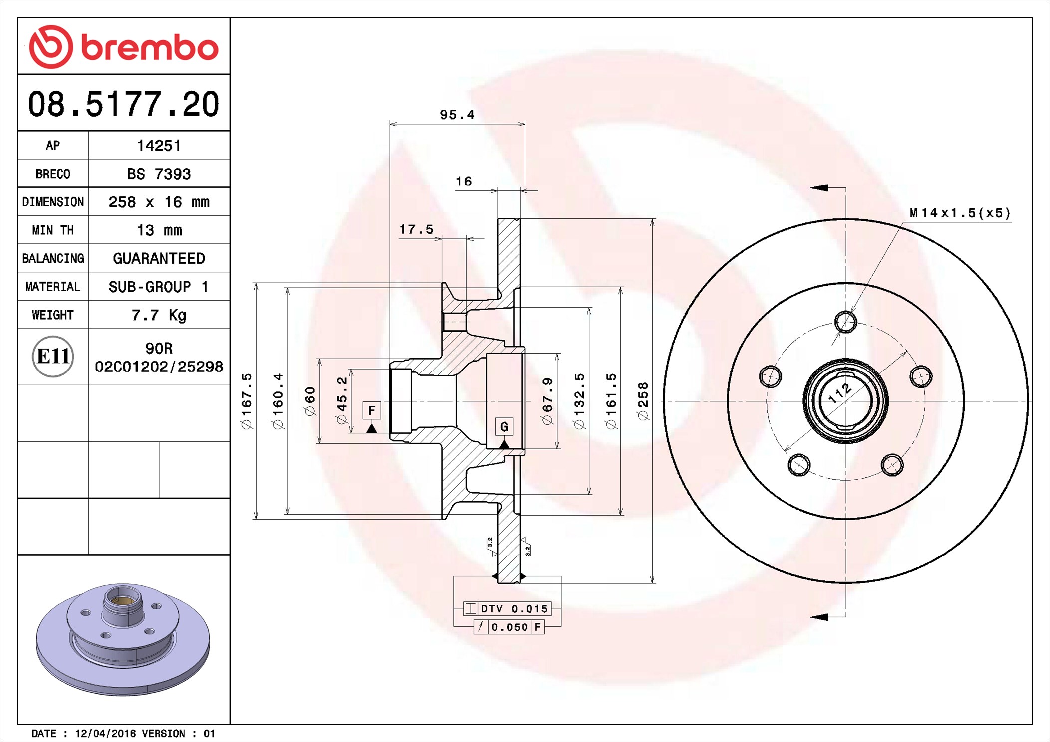 Brembo 08.5177.20