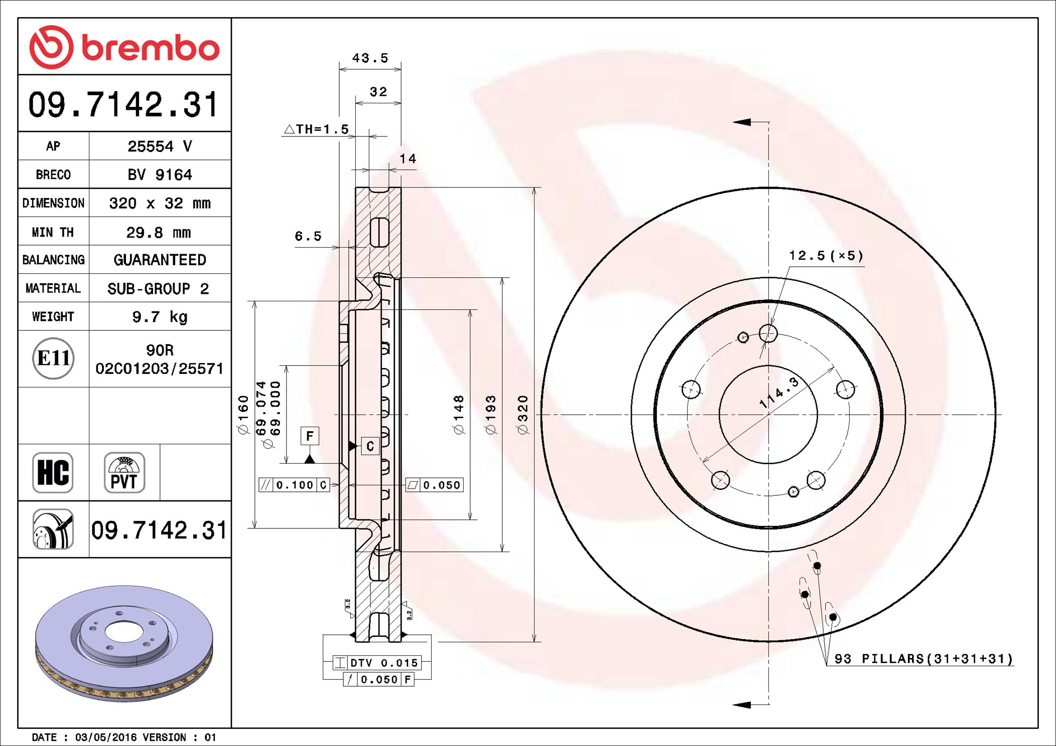 Brembo 09.7142.31