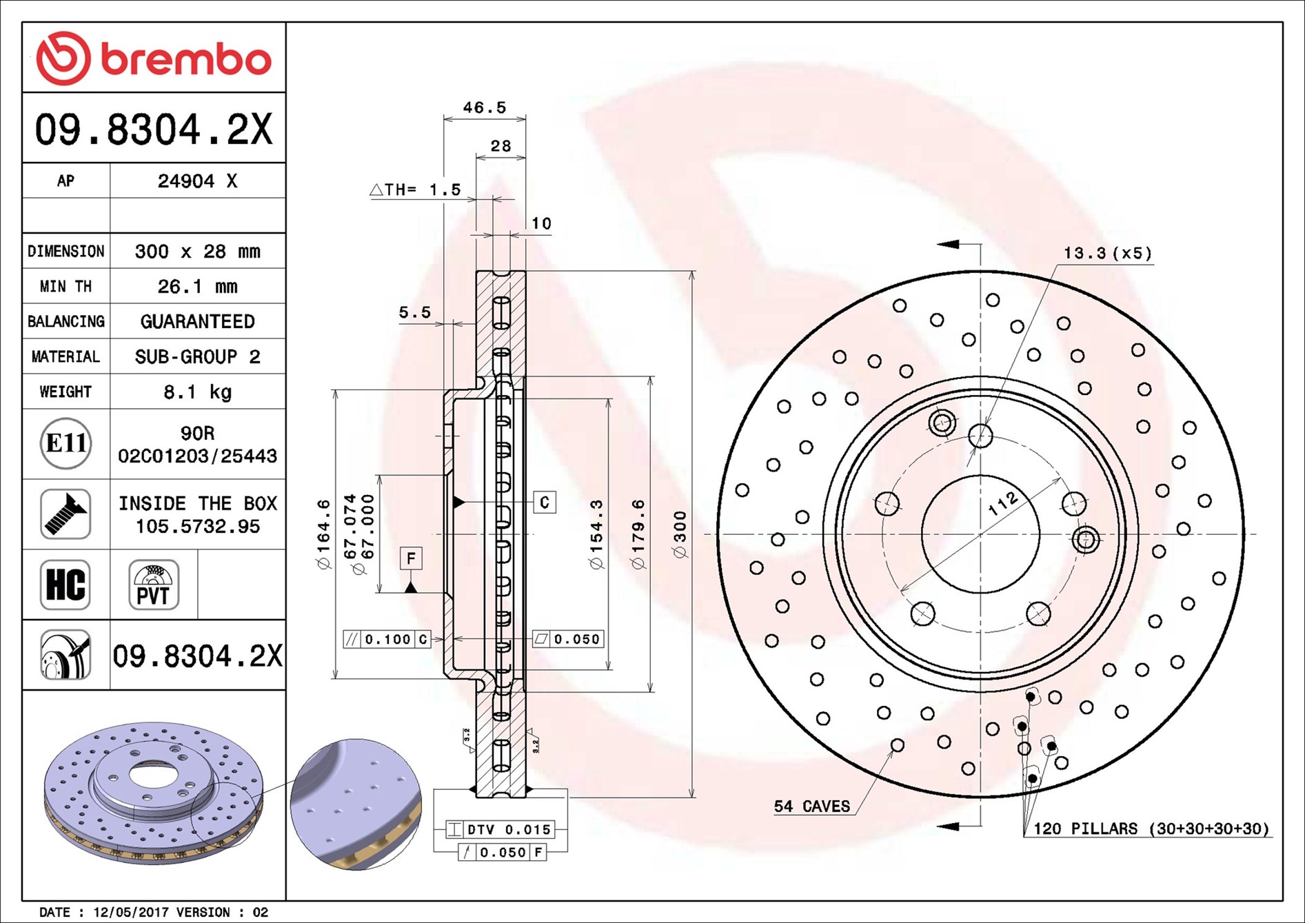 Brembo 09.8304.2X