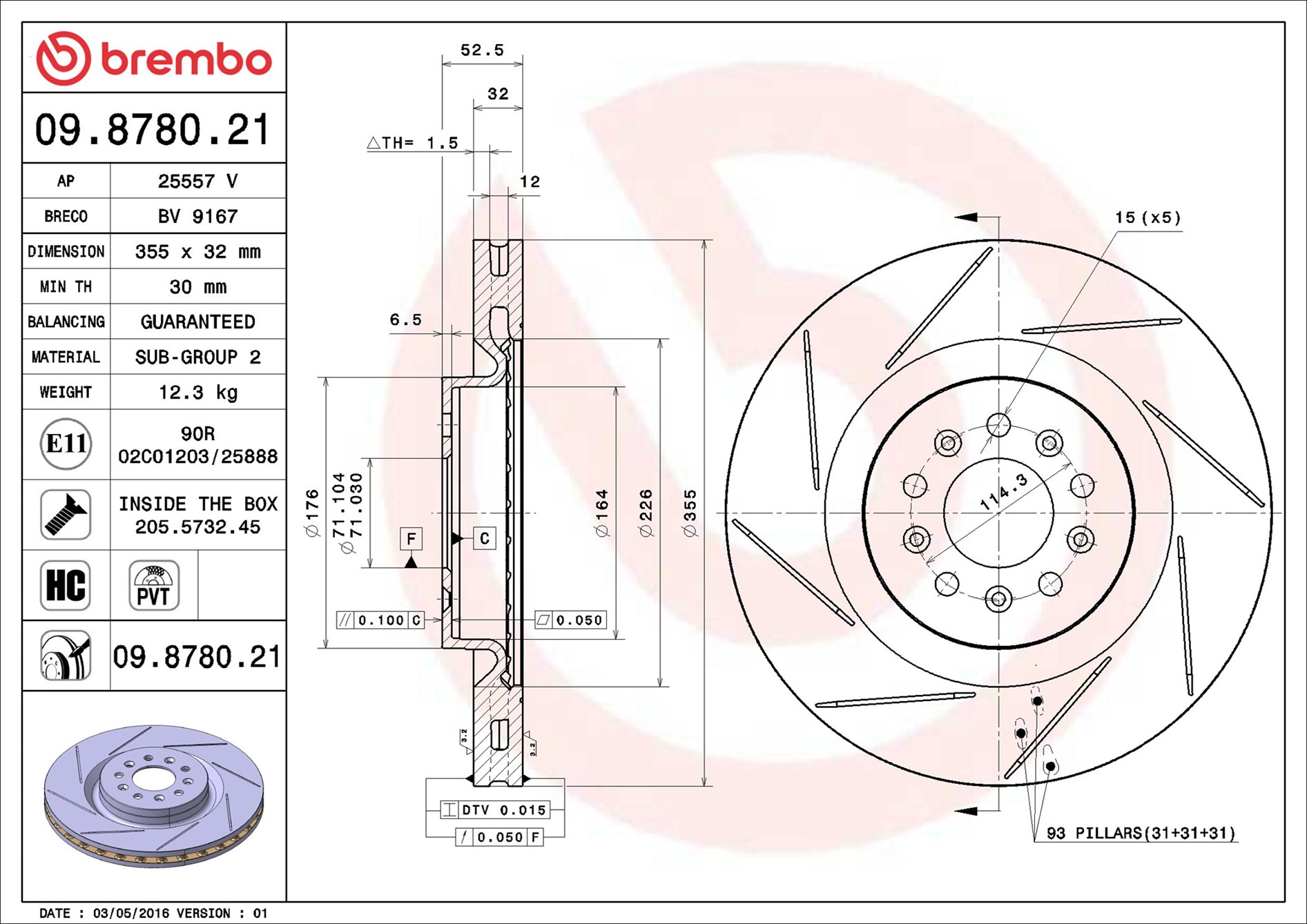 Brembo 09.8780.21