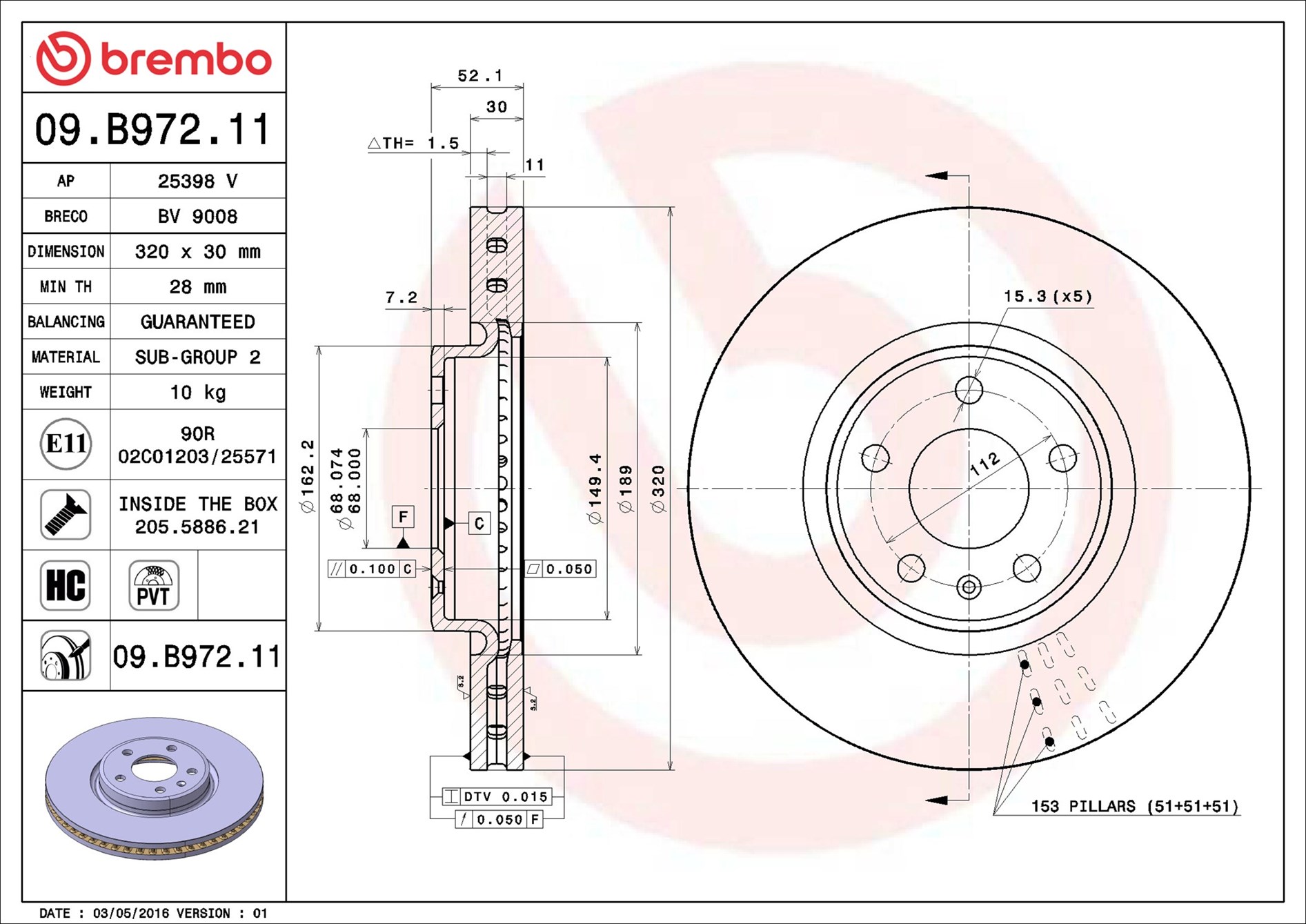 Brembo 09.B972.11