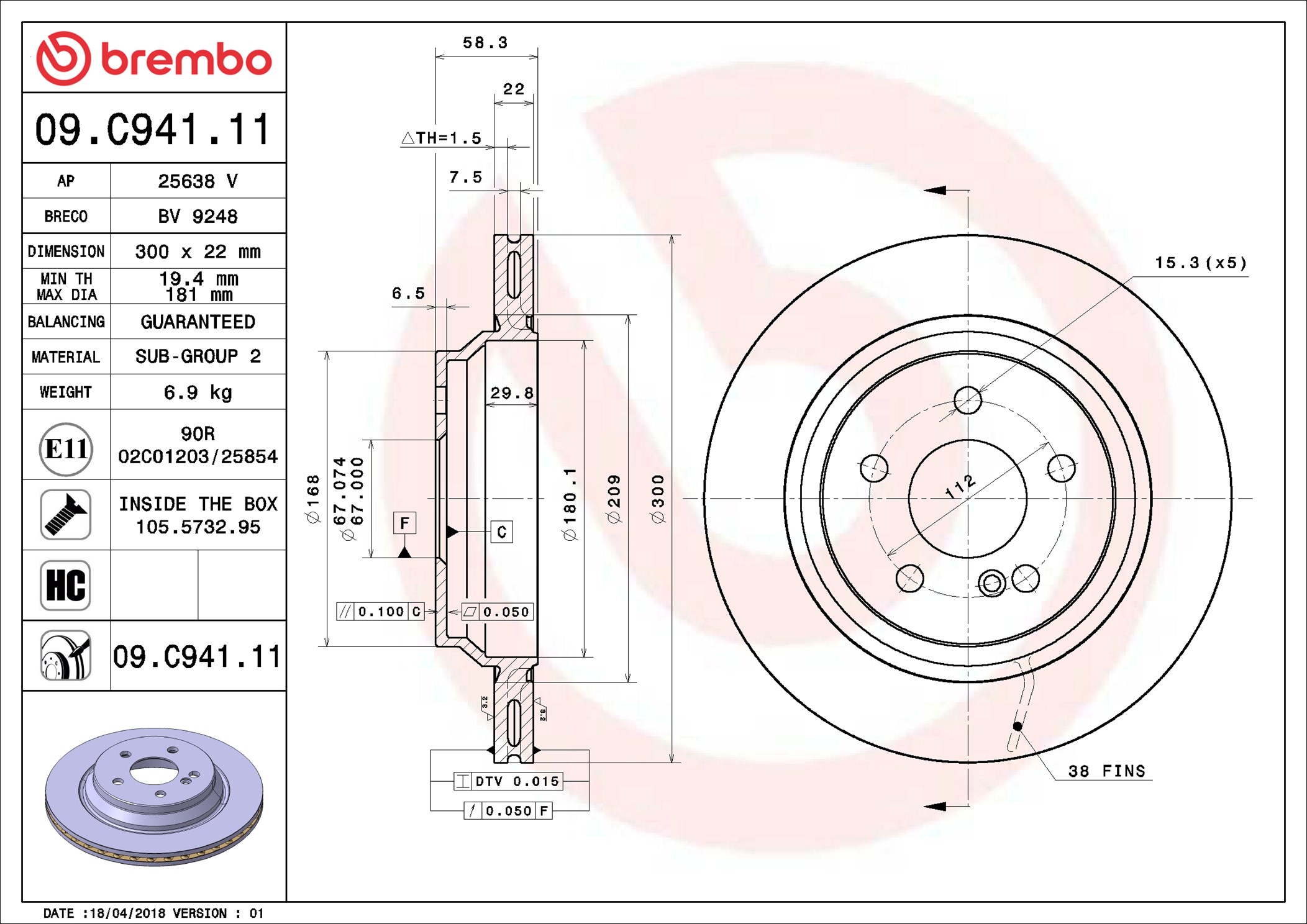 Brembo 09.C941.11