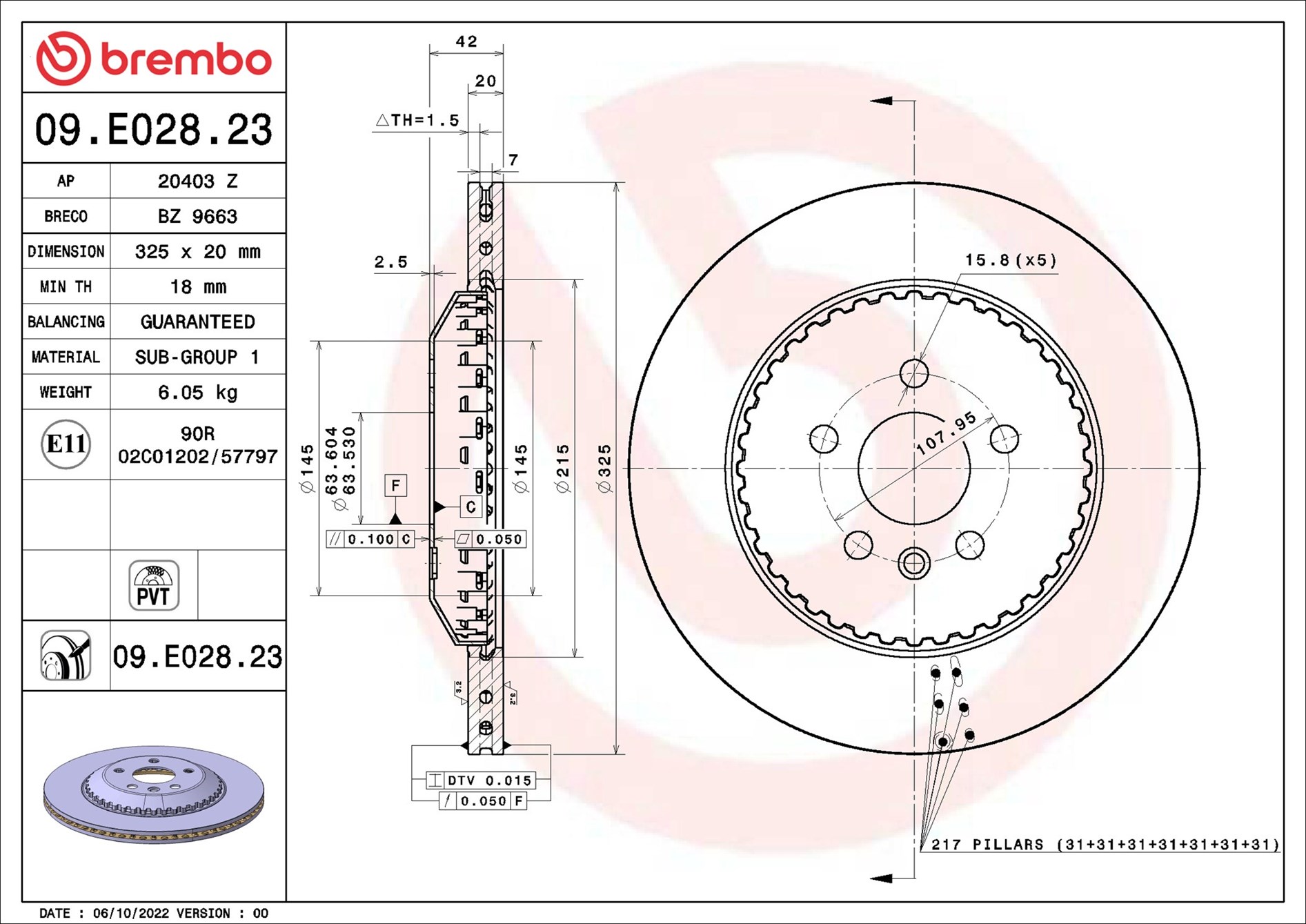 Brembo 09.E028.23