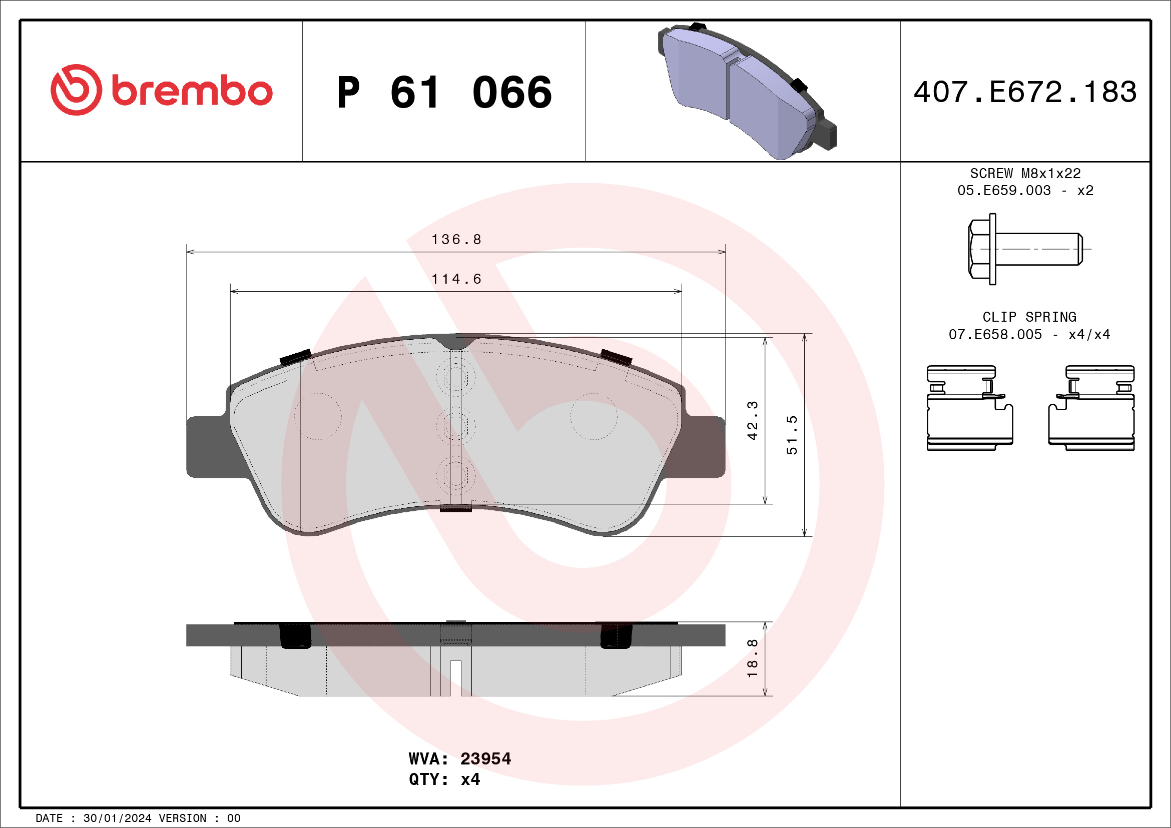 Brembo P61066