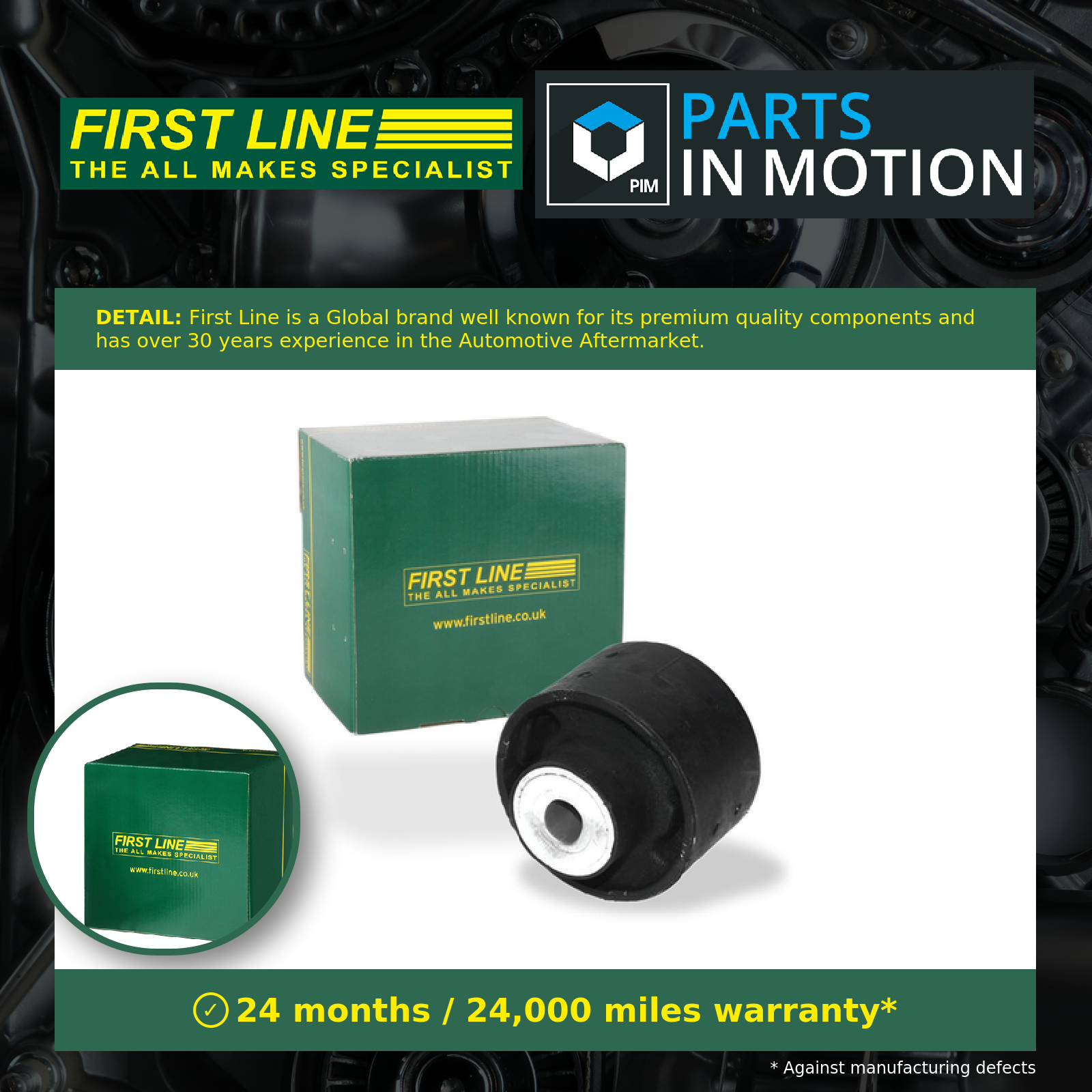 First Line Axle Beam Mount FSK6615 [PM142604]