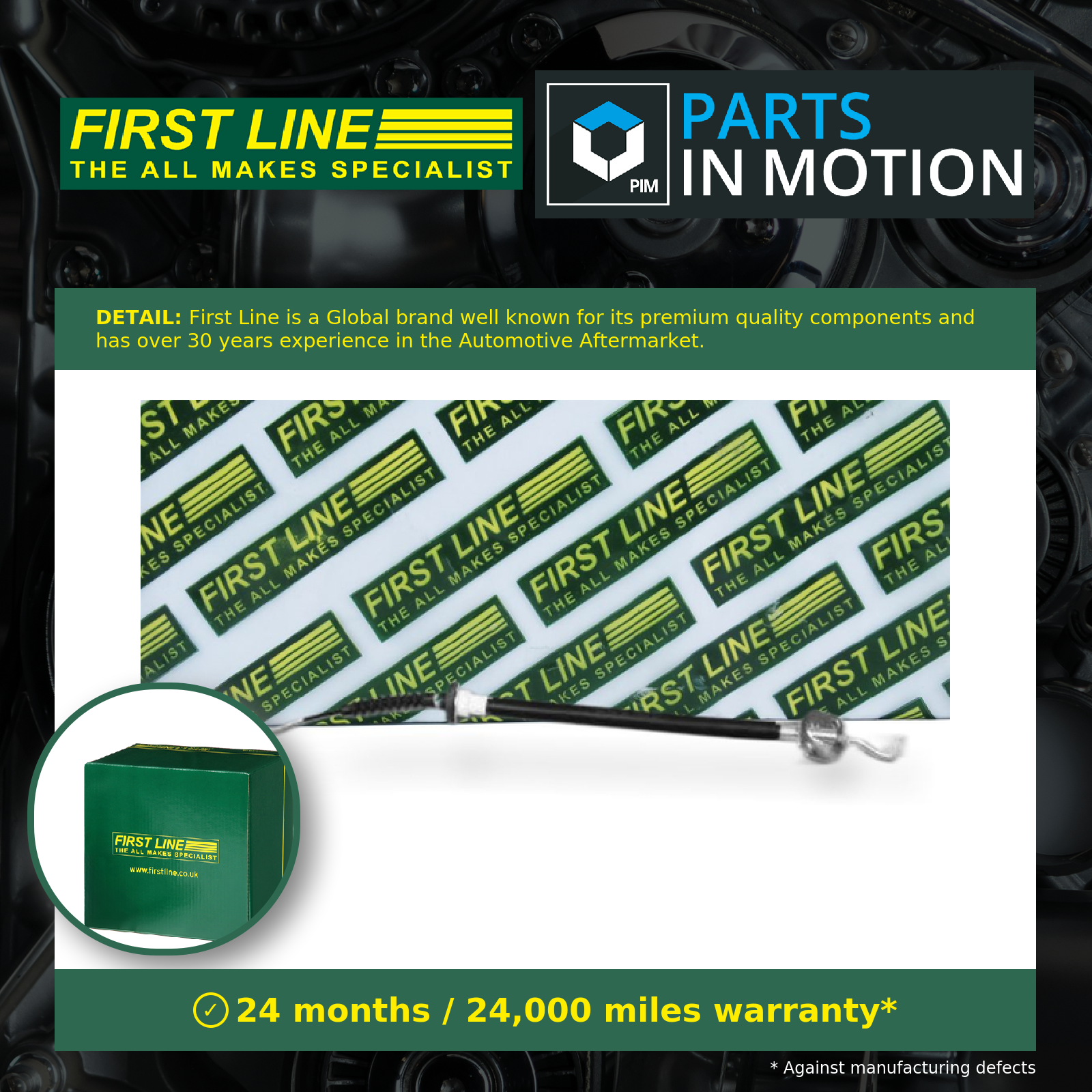 First Line Clutch Cable FKC1422 [PM145483]