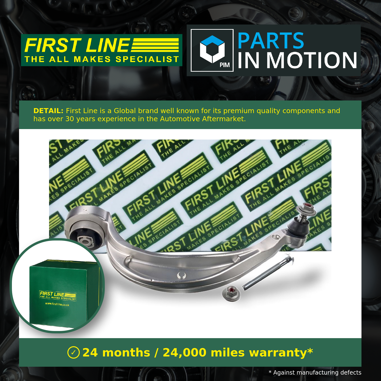 First Line Wishbone / Suspension Arm FCA7305 [PM840776]