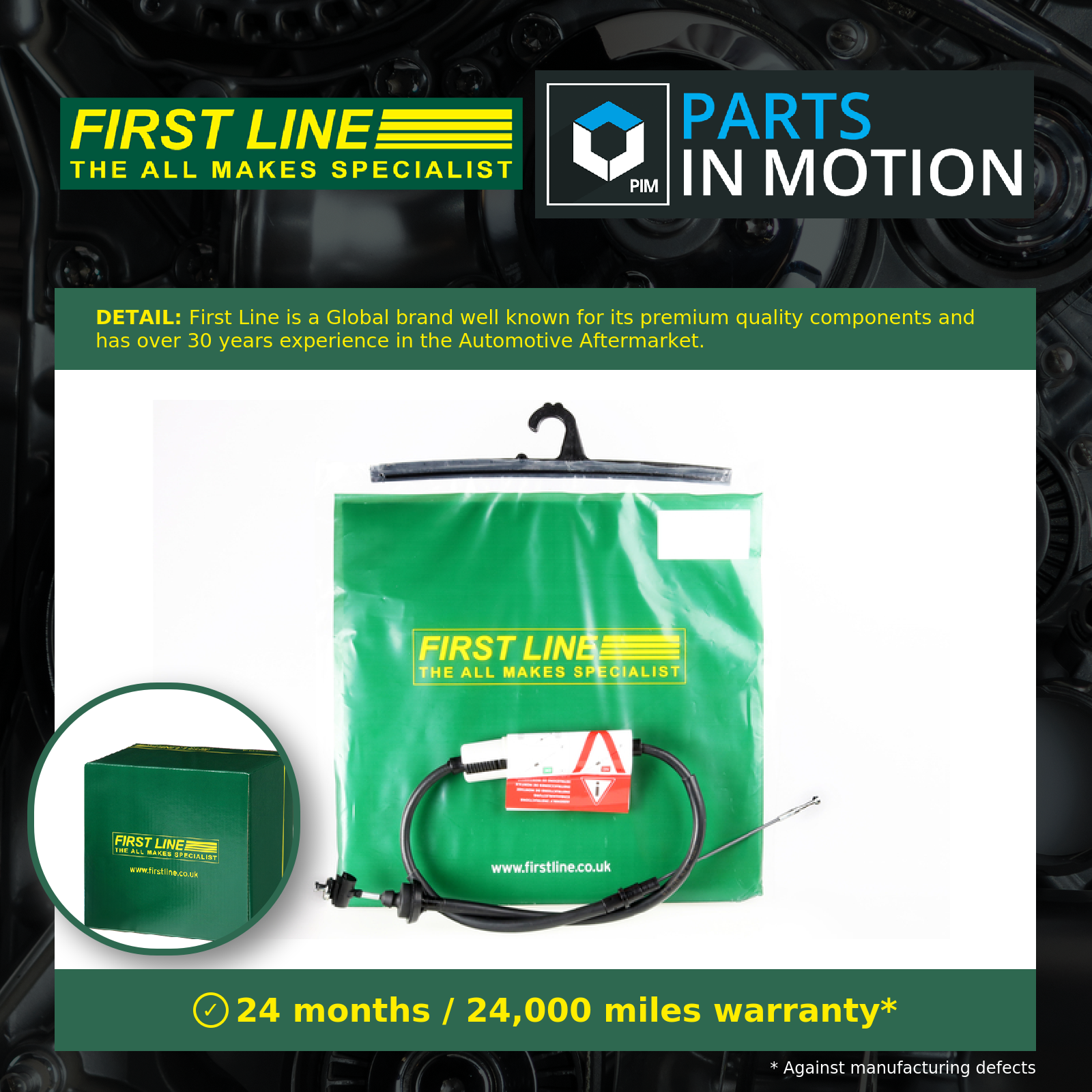First Line Clutch Cable FKC2016 [PM1031253]