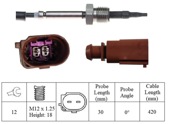 Lucas LGS7286 Exhaust Temperature Sensor