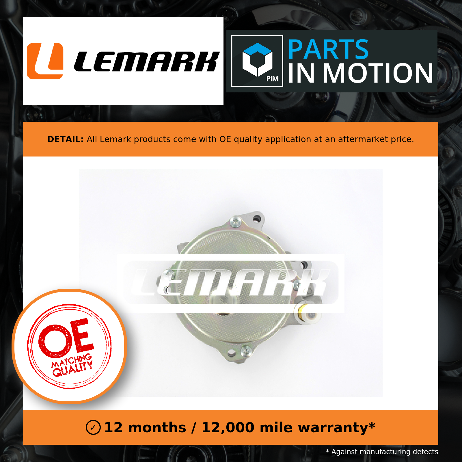 Lemark Vacuum Pump LVP064 [PM1887261]