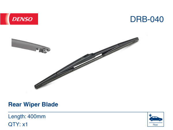 Denso DRB-040 Rear Wiper Blade
