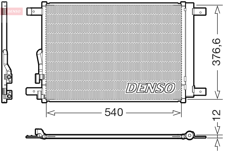 Denso DCN32033 Air Con Condenser