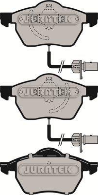 Juratek JCP1323 Brake Pads Set