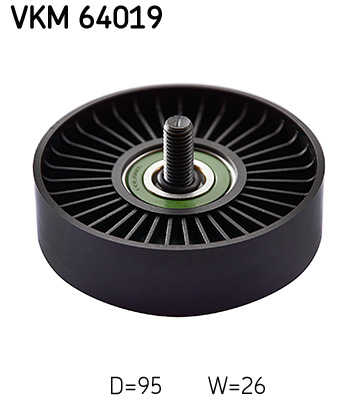SKF VKM64019 Aux Belt Idler Pulley