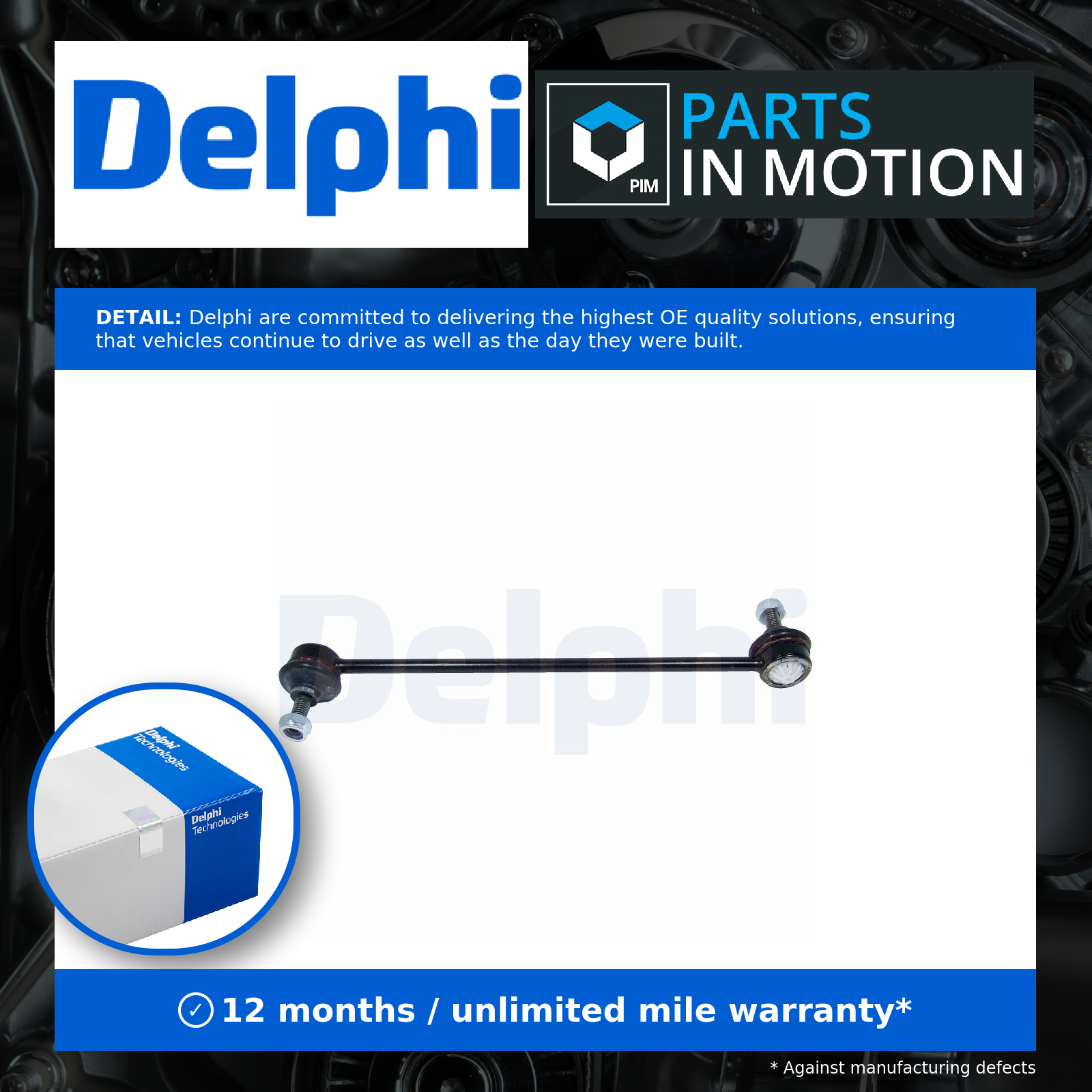 Delphi Anti Roll Bar Link Front TC1806 [PM328606]