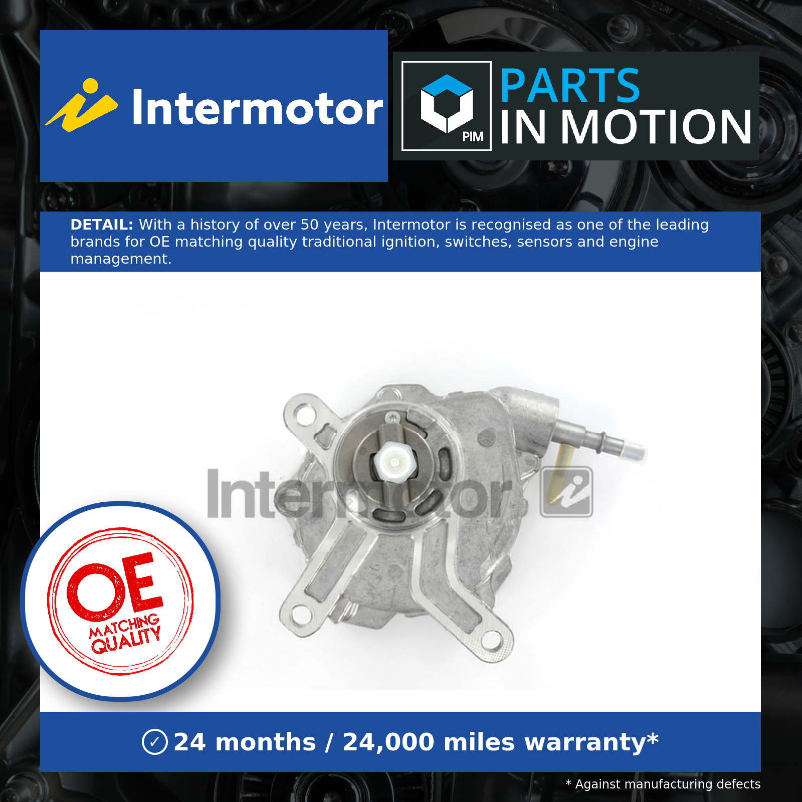Intermotor Vacuum Pump 89069 [PM1048738]