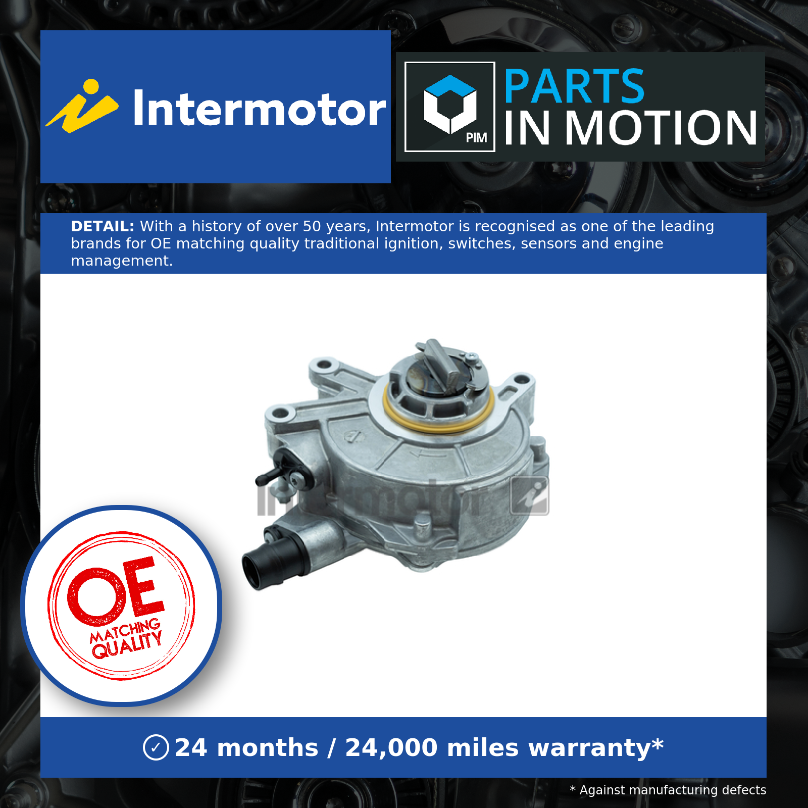 Intermotor Vacuum Pump 89058 [PM1662312]