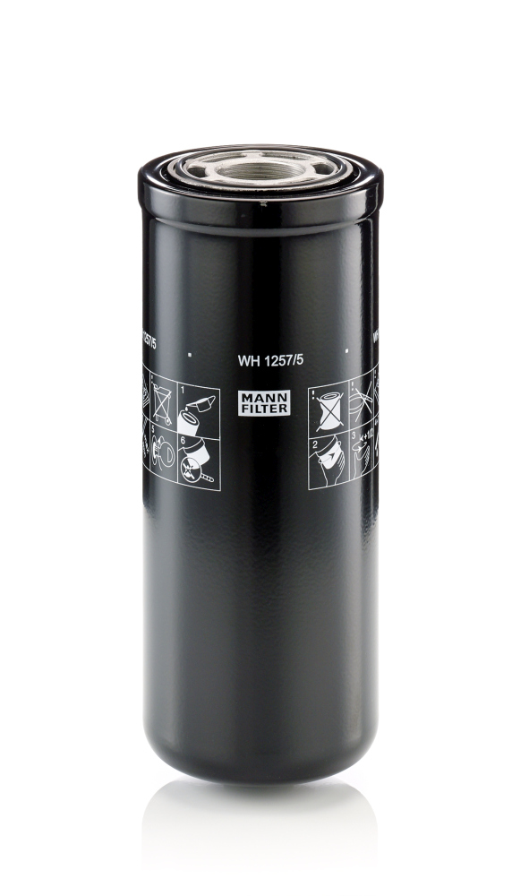 Mann WH1257/5 Hydraulic Oil Filter