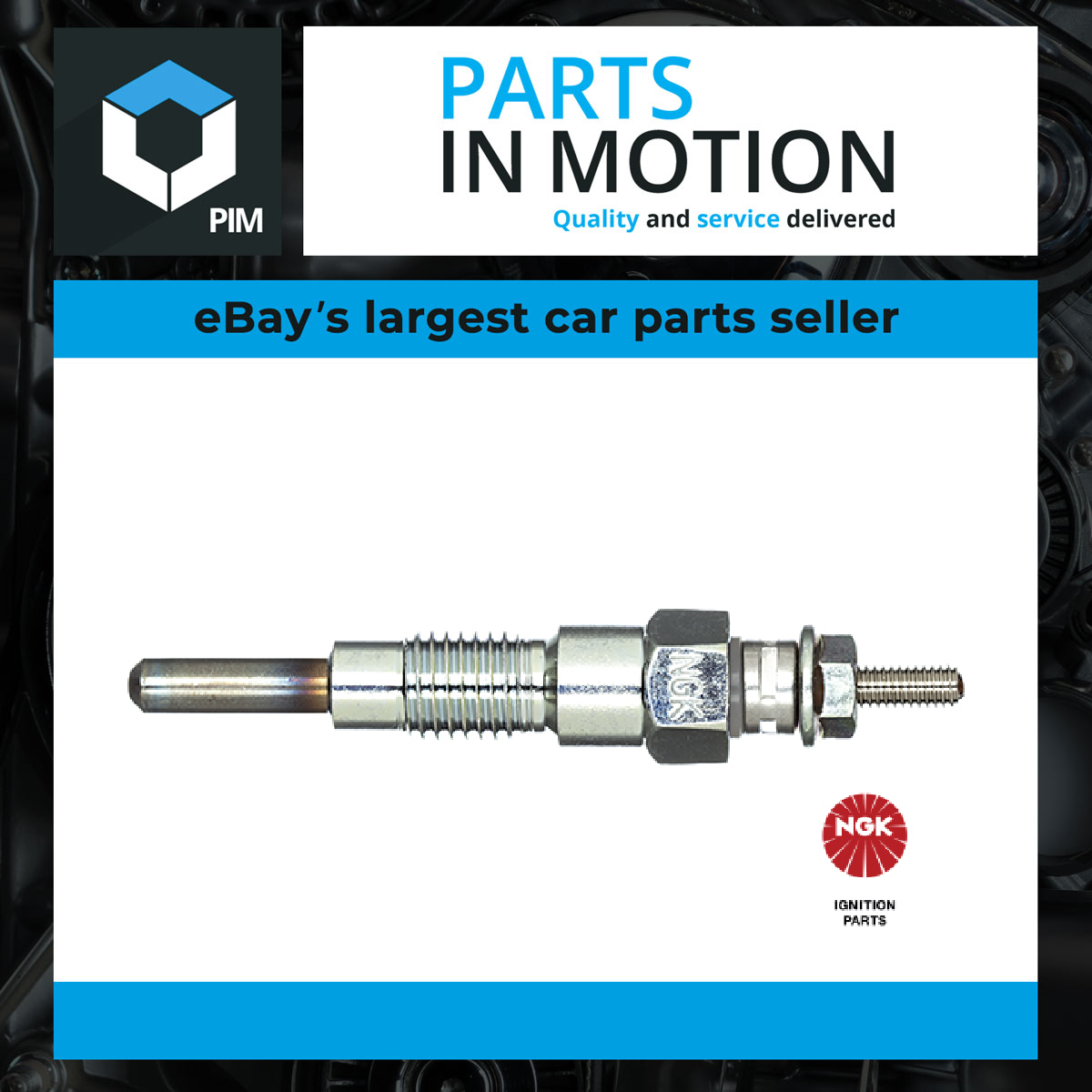 2031 Glow Plug M10 X 1,25 10.5V 12mm Spanner Size 17 Nm Fits Kubota Yanmar NGK - Image 11