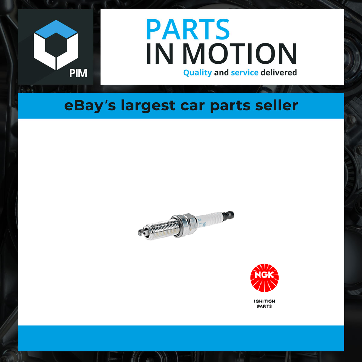 NGK Spark Plugs Set 4x 91121 [PM839141]