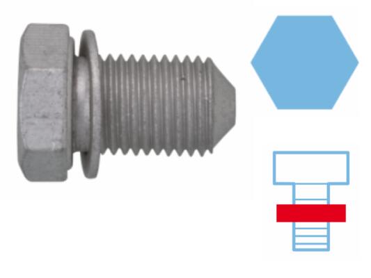 Corteco 220125S Sump Plug