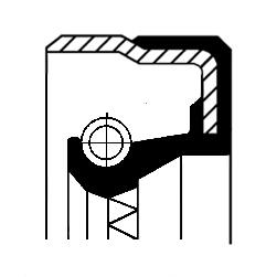 Corteco 01031879B Shaft Seal