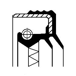 Corteco 12019597B Shaft Seal