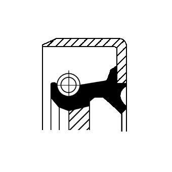 Corteco 19016639B Shaft Seal