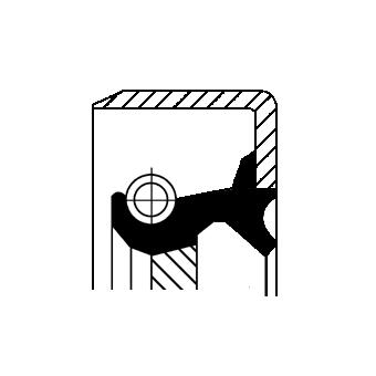 Corteco 19035132B Shaft Seal