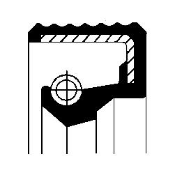 Corteco 49364232 Injector Seal