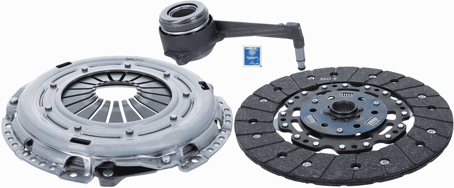 Sachs 3000990332 Clutch Kit 3pc (Cover+Plate+CSC)